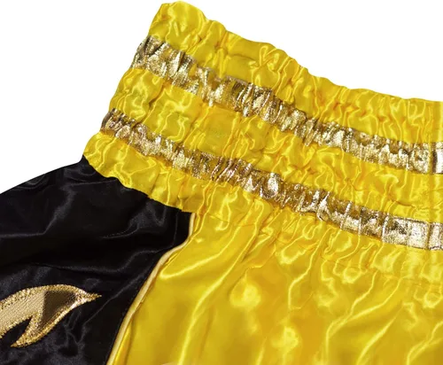 Miniatura 4 de Pantalones cortos de Muay Thai para niños (4 años a 10 años) para boxeo, kickboxing, artes marciales mixtas, entrenamiento para niños y niñas