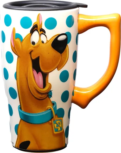 Spoontiques Scooby Doo - Taza de viaje, multicolor
