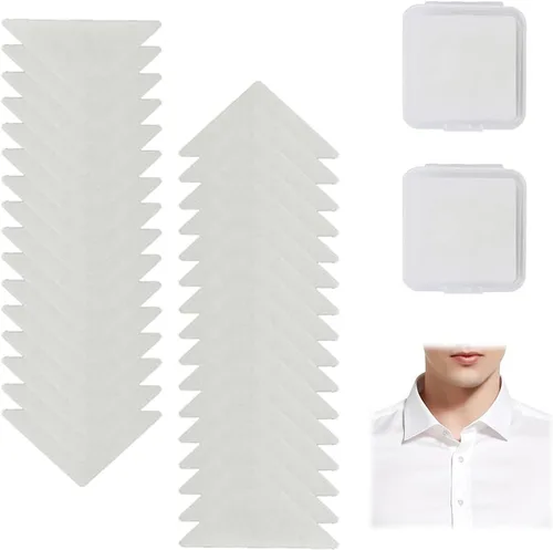 120 piezas de insertos de cuello de PVC, moldeadores antipandeo que no se enrollan para polo y camisas de vestir para hombre, refuerzos de cuello de