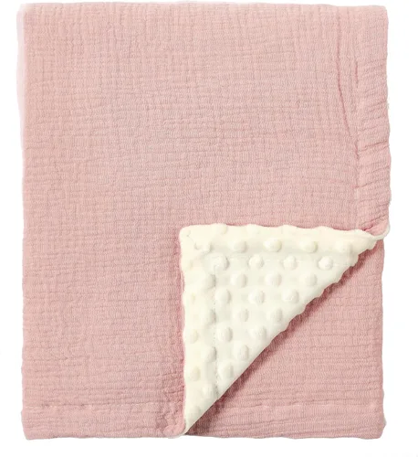Miniatura 30 de CREVENT Manta de bebé de minky para niñas y niños, manta suave de felpa para recién nacidos - 30 x 40 pulgadas (Animal)