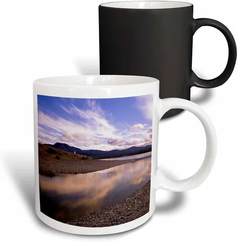 Miniatura 9 de 3dRose Canada, Newfoundland, Gros Morne. Trout River-CN05 PWA0114 - Patrick J. Wall 11oz Two-Tone Black Mug