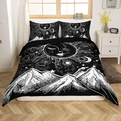 Miniatura 10 de Erosebridal Juego de ropa de cama para niños de construcción tamaño individual para niños, cubierta de edredón para camiones excavadoras, juego
