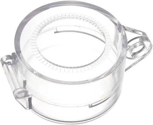 Miniatura 6 de uxcell Protector de plástico transparente para interruptor de 0.630 in de diámetro interruptor de botón 50x32