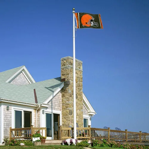 Miniatura 4 de Bandera grande de los Cleveland Browns de 3 x 5