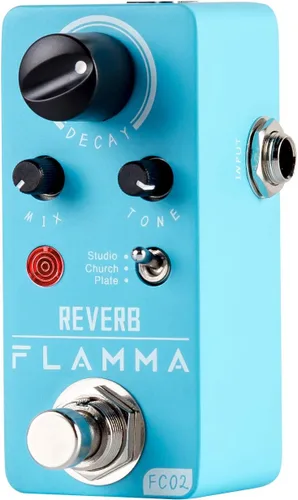 Miniatura 14 de Pedal de Modulación Mini FLAMMA FC05 con Coro, Brida, Trémulo, Phaser, Vibrato, Rotary, Autowah Líquido, Tartamudeo, Anillo, LowBit Modulación FC05