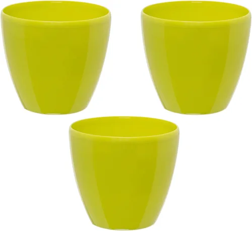 Miniatura 10 de DECOPOTS - Maceta de riego automático - Maceta decorativa para interiores con cartucho de drenaje e indicador de nivel de agua