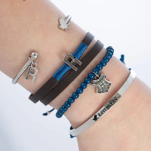 Miniatura 2 de Bioworld Harry Potter Ravenclaw - Juego de pulseras - 4 unidades, Color múltiple