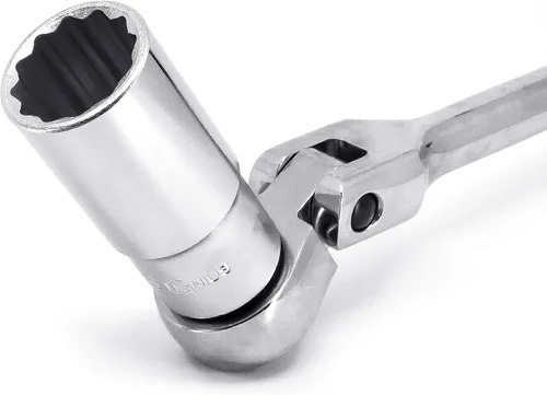 Miniatura 3 de Genius Tools 437825 1/2" Dr. 0.984 in 12-pt. Toma de mano profunda