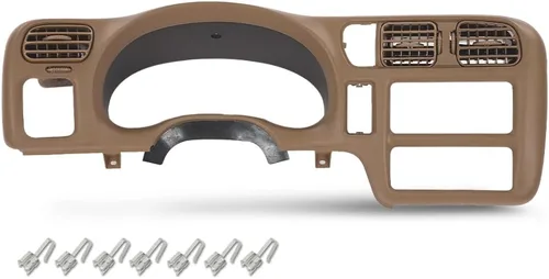 Miniatura 16 de PIT66 Bisel del Tablero de Instrumentos Cluster Bisel del Tablero Trim, Compatible con Chevy Blazer S10 GMC Jimmy Sonoma 1998 1999 2000 2001 2002