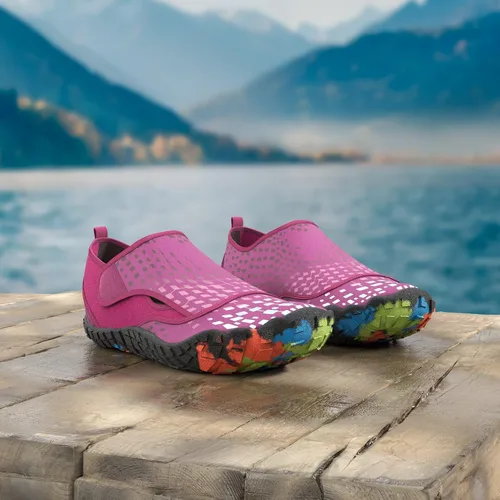 Miniatura 2 de L-RUN Calzado acuático para mujer y hombre, calzado atlético tipo calcetín que brinda sensación de estar descalzo, para senderismo, deportes