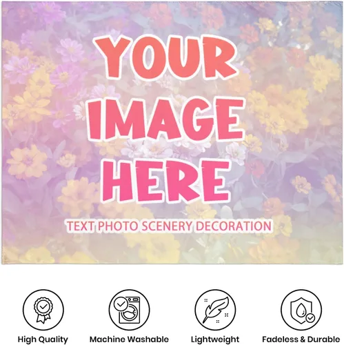 Miniatura 5 de kakapiu Tapiz personalizado, póster personalizado, diseño de tus fotos, collage, decoración para colgar en la pared, bodas, hogar, vacaciones