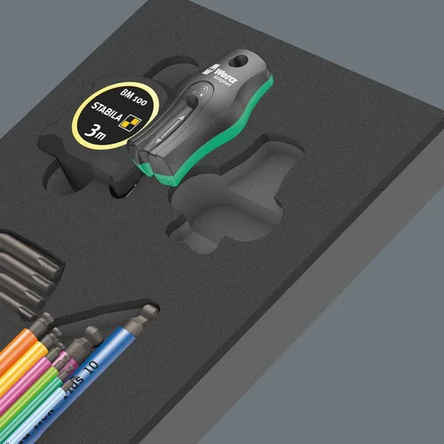 Miniatura 4 de Wera 05150140001 9740 Inserto de espuma L-Key Set 1, 20 piezas Multicolor