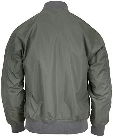 Miniatura 2 de Rothco Lightweight MA-1 Flight Jacket Military Bomber Jacket, Sage Green