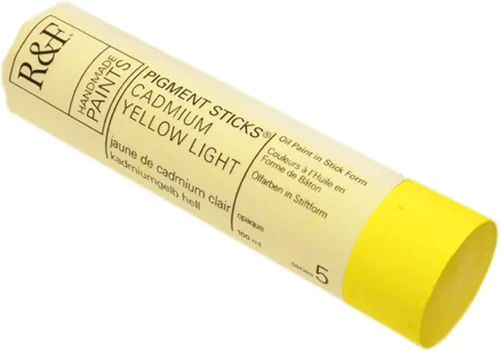 Miniatura 115 de R&F Handmade Paints - Barra de pigmento al óleo profesional, cadmio y limón, 6.4 fl oz Limón de cadmio