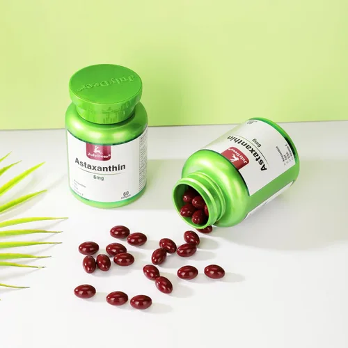 Miniatura 4 de JulyDeer Astaxantina 6 mg por porción, 60 cápsulas blandas – Microalgas de doble fuerza – Fuente natural de Haematococcus Pluvialis – Suplementos