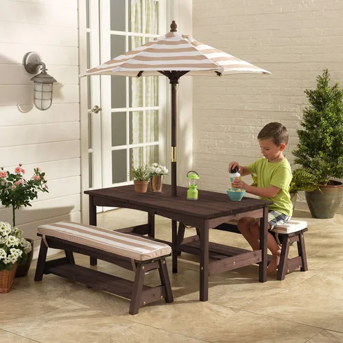 Miniatura 2 de Set mesa y bancos para el aire libre KidKraft, 500, 1