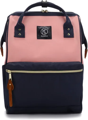 Miniatura 12 de Kah&Kee - Mochila de viaje de poliéster con función antirrobo, para laptop, para mujeres y hombres, Negro S