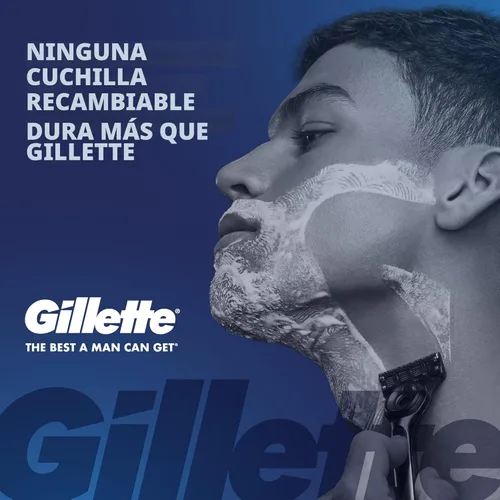 Miniatura 2 de Gillette GilletteLabs - Kit de afeitado térmico para hombres, 1 mango, 2 recambios de cuchillas de afeitar, 1 base de carga