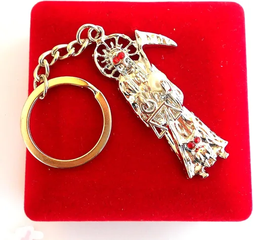 Miniatura 2 de Llavero de la Santa Muerte / Llavero de Santa Muerte (2), plateado