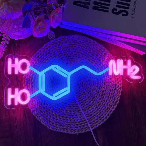 Miniatura 10 de manimo Ocean World Luces de Neón de Ojo de Buey, Letreros de Neón LED de Ojo de Buey Bajo el Mar para Decoración de Pared, Luz Nocturna USB