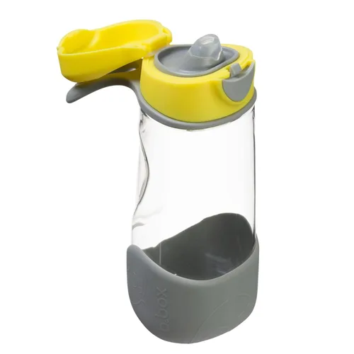 Miniatura 22 de b.box Botella de agua deportiva de 15 onzas para niños, para la escuela, deportes, guardería, diseño sin popote para una fácil limpieza, a prueba