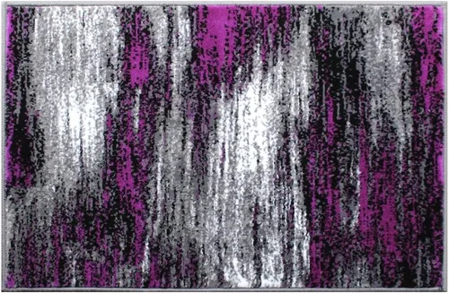 Miniatura 18 de Masada Rugs, Alfombra moderna y contemporánea, rojo, gris, negro (8 pies x 10 pies), alfombra grande para sala de estar, dormitorio, oficina