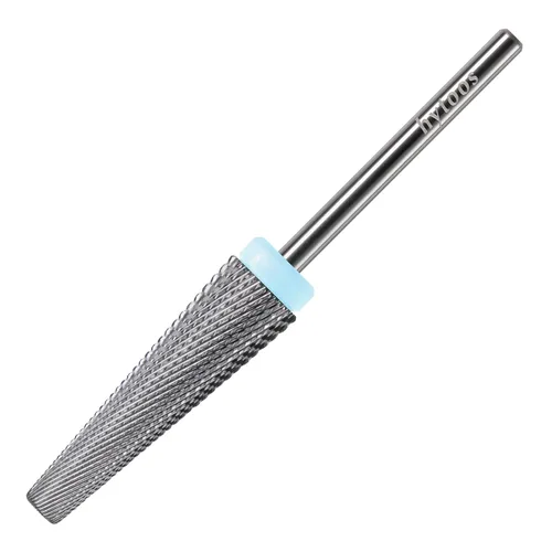 Miniatura 31 de 24mm Super Largo 5 en 1 Brocas de taladro para uñas, Broca cónica cruzada de carburo, Brocas de taladro de rotación bidireccional de 3/32