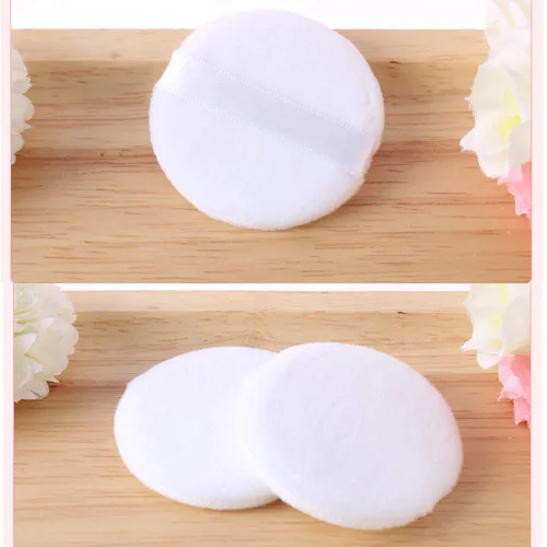 Miniatura 3 de Joly Soplo de polvo suelto grande, 4.3 '' XXL Body Puff con cinta (10PCS) Blanco