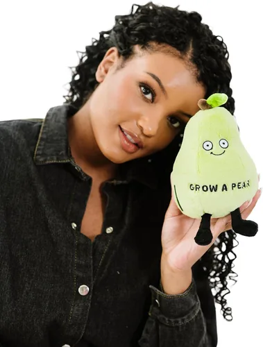 Miniatura 5 de Punchkins Pera de Peluche - Cría una Pera Linda de Peluche Fruta, Regalo para Amantes de la Comida, Peluche de Comida para Regalar Cultivar una pera