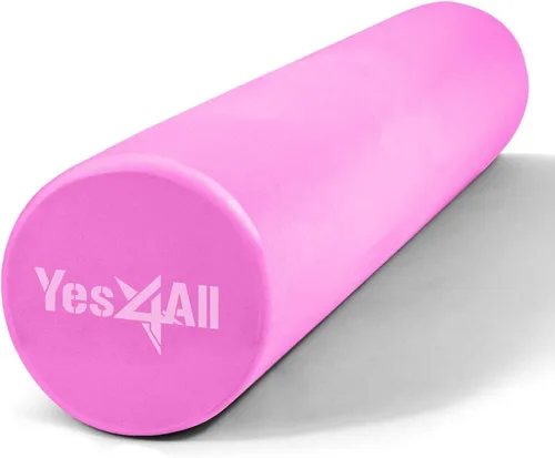 Miniatura 7 de Yes4All Rodillo medio de densidad media/redondo de la espuma de EVA 12/18/24/36 pulgadas para las actividades físicas y el masaje muscular