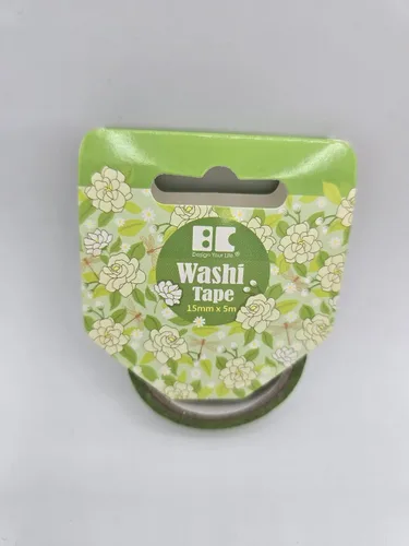 Miniatura 9 de Best Creation - Cinta adhesiva Washi, 0.591 in/16.4 ft, color plátano
