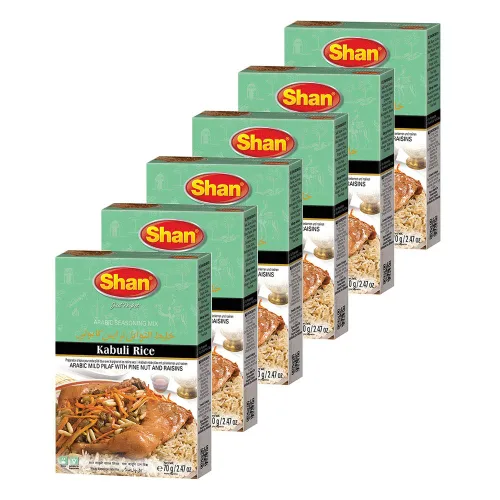 Miniatura 35 de Shan Korma Recipe and Seasoning Mix 1.76 oz (50g) - Spice Powder for Traditional Meat in Yogurt Sauce - Suitable for Vegetarians - Airtight Bag in a