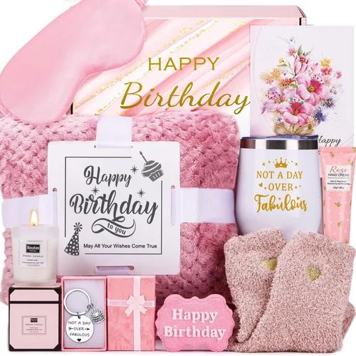 Regalos de cumpleaños para mujeres, regalos de feliz cumpleaños para ella, mamá, hermana, mejor amiga, novia, compañera de trabajo, esposa, ideas de
