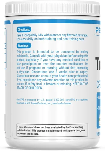 Miniatura 7 de PEScience TruCreatine+ Polvo de Monohidrato de Creatina Plus Epicatequina, Creatina Micronizada Creapure para Mujeres y Hombres, Apoya
