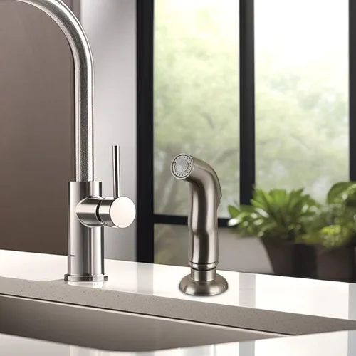 Miniatura 6 de Hygie Rinse Accesorio universal para rociador de fregadero para grifo, cabezal rociador lateral de cocina compatible con Delta, Moen, Kohler y otras