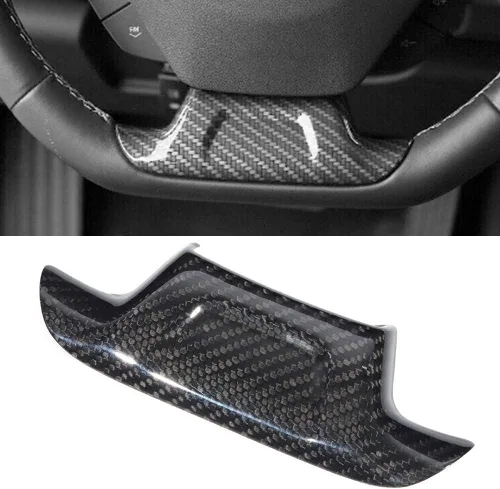 Miniatura 6 de Funda de volante de fibra de carbono para ZL1 2017-2019 (sin agujero)