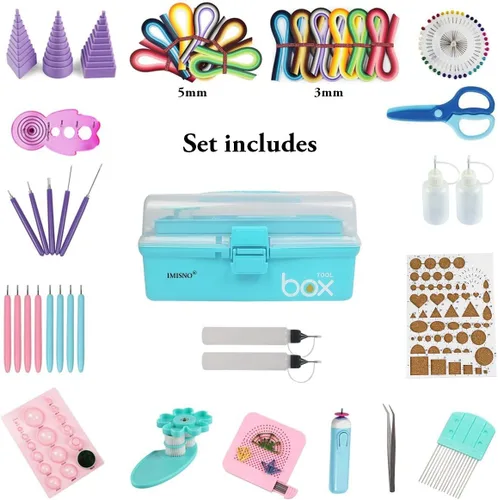 Miniatura 2 de Kits de Quilling - Herramientas y suministros Quilling,Engarzadora de papel,Papel Quilling
