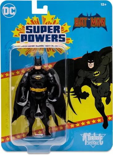 Miniatura 7 de McFarlane Toys - DC Super Powers Batman (traje negro) Figura de acción de 4.5 pulgadas