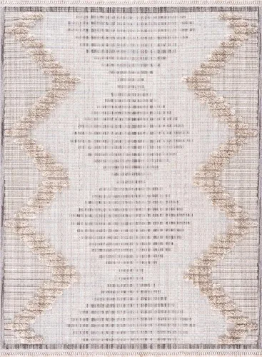 Miniatura 21 de Hauteloom Aria - Alfombra para sala de estar y dormitorio, con borde geométrico de medallón de diamante, envejecida, bohemio, transicional, tribal