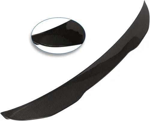Miniatura 4 de SCITOO Alerón de fibra de carbono para ventana trasera para BMW F32 420i 428i 430i 435i 440i Coupé negro brillante alerón trasero