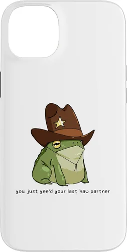 Miniatura 15 de Funny You Just Yee'd Your Last Haw Partner Cowboy Frog Meme - Funda para iPhone 17