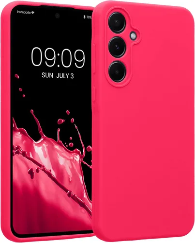 Miniatura 149 de kwmobile Funda compatible con Samsung Galaxy A13 4G - Funda delgada de silicona TPU - Acabado suave al tacto - Amarillo radiante