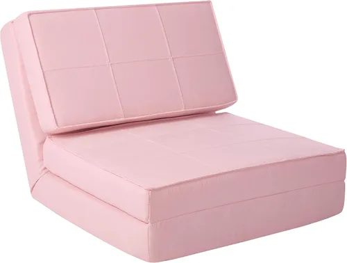 Miniatura 8 de Urban Lifestyle Ultra Suede - Silla abatible convertible, 28.5 pulgadas de largo x 29.53 pulgadas de ancho x 23.0 pulgadas de alto, marrón