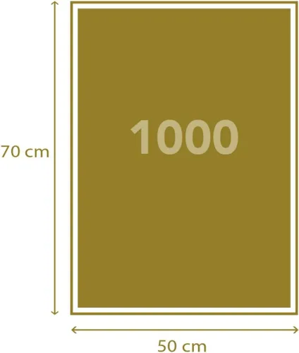 Miniatura 7 de Clementoni Rompecabezas de 1000 piezas para adultos, Van Gogh, Girasoli Sun Flowers