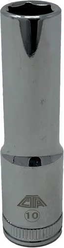 Miniatura 10 de CTA Tools 3805 Juego de llaves de vaso de 0.394 in, 10 piezas, unidades de 1/4" y 3/8