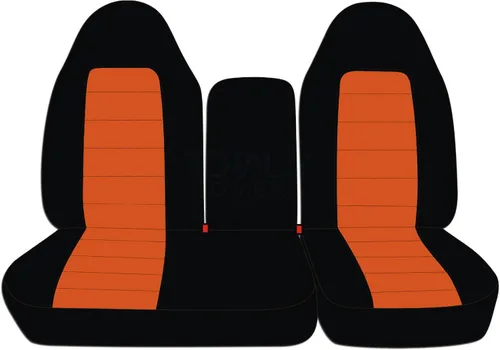 Miniatura 9 de Funda para asientos y apoya brazos de camiones, asiento delantero dividido 60/40 con apertura en el medio, para camión 1997-2000 Ford F-150, de 21