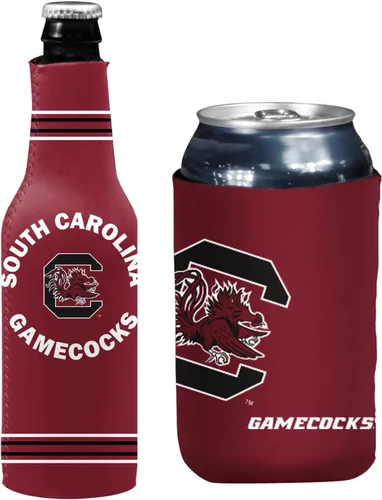 Miniatura 114 de College Team Color Logo Can & Bottle Holder Insulator Beverage Cooler Set