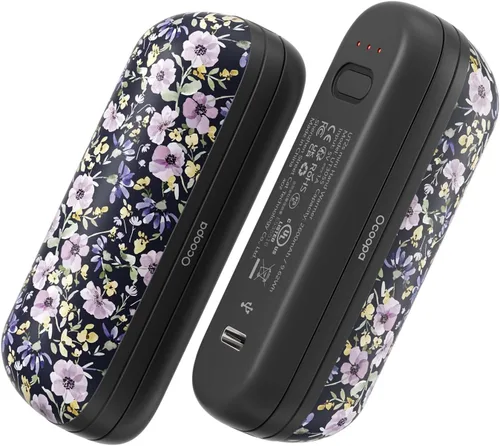 OCOOPA 2 in 1 Magnetic Rechargeable Hand Warmers, UT2s Mini Electric Handwarmers 2 Pack, Split USB-C, Reusable Portable Pocket Heater, Raynauds,
