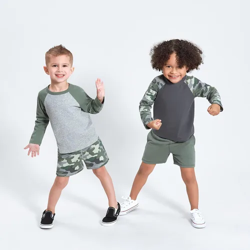 Miniatura 5 de Gerber Paquete de 3 pantalones cortos de punto sin cordones para bebé niño