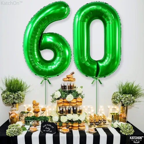 Miniatura 492 de KatchOn, Globo grande azul número 2 de 40 pulgadas Decoraciones de cumpleaños de Baby Shark para niño de 2 años Globo azul número 2 Globo